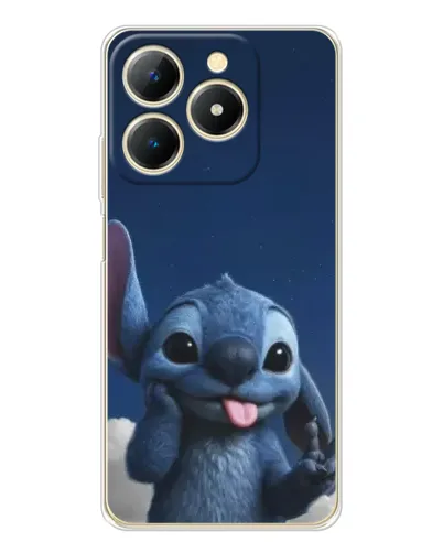 Чехол для Realme Note 70 с картинкой «Стич в облаках» Чехол для Realme Note 70 с картинкой «Стич в облаках»