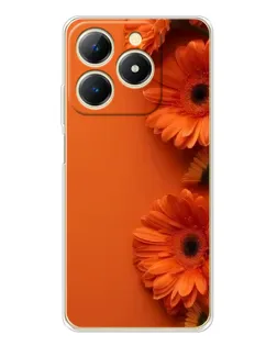 Чохол для Realme Note 70 з картинкою «Помаранчеві гербери» Чохол для Realme Note 70 з картинкою «Помаранчеві гербери»