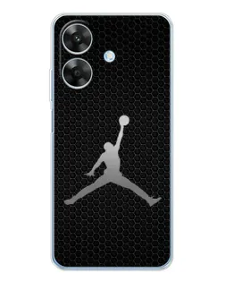 Чохол для Realme Note 70T з картинкою «Jordan Dark Carbon»