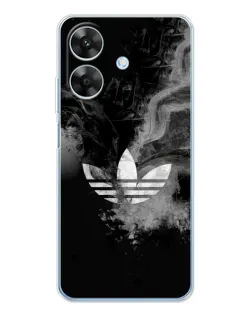 Чохол для Realme Note 70T з картинкою «Абстрактний дим Adidas»