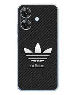 Чохол для Realme Note 70T з картинкою «Adidas Карбонова текстура»