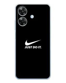 Чохол для Realme Note 70T з картинкою «Мінімалізм від Nike»