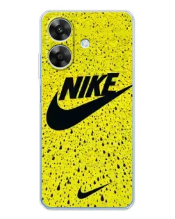 Чохол для Realme Note 70T з картинкою «Жовтий текстурний Nike»