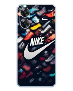 Чохол для Realme Note 70T з картинкою «Колекція кросівок Nike»