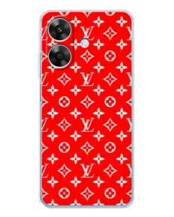 Чохол для Realme Note 70T з картинкою «Яскравий паттерн LV»