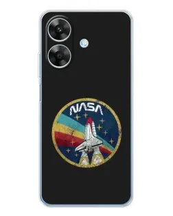 Чохол для Realme Note 70T з картинкою «NASA — емблема місії» Чохол для Realme Note 70T з картинкою «NASA — емблема місії»