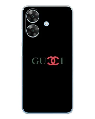 Чохол для Realme Note 70T з картинкою «Gucci — червоний градієнт»