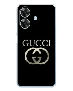 Чохол для Realme Note 70T з картинкою «Gucci — золото на чорному» Чохол для Realme Note 70T з картинкою «Gucci — золото на чорному»