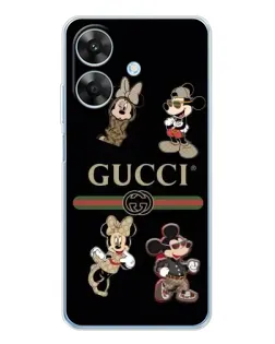 Чохол для Realme Note 70T з картинкою «Gucci — герої Disney та монограма» Чохол для Realme Note 70T з картинкою «Gucci — герої Disney та монограма»