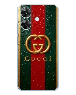 Чохол для Realme Note 70T з картинкою «Gucci — фірмова смуга та золото» Чохол для Realme Note 70T з картинкою «Gucci — фірмова смуга та золото»