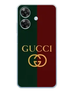 Чохол для Realme Note 70T з картинкою «Gucci — темно-зелений градієнт» Чохол для Realme Note 70T з картинкою «Gucci — темно-зелений градієнт»