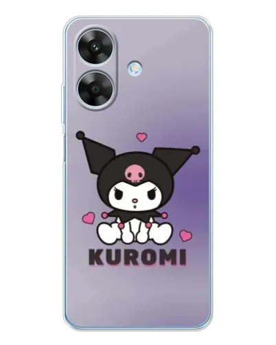 Чохол для Realme Note 70T з картинкою «Kuromi — фіолетовий арт» Чохол для Realme Note 70T з картинкою «Kuromi — фіолетовий арт»