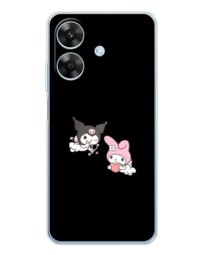 Чохол для Realme Note 70T з картинкою «My Melody та Kuromi» Чохол для Realme Note 70T з картинкою «My Melody та Kuromi»