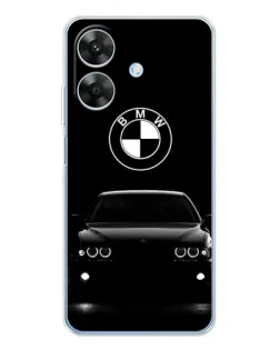 Чехол для Realme Note 70T с картинкой «BMW — взгляд из темноты»