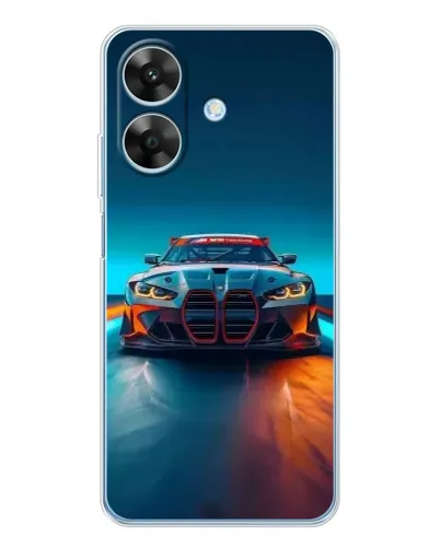 Чохол для Realme Note 70T з картинкою «BMW — вогні неону» Чохол для Realme Note 70T з картинкою «BMW — вогні неону»