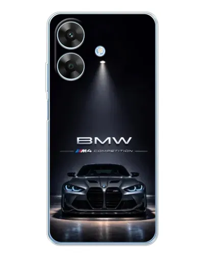 Чохол для Realme Note 70T з картинкою «BMW крізь нічне місто» Чохол для Realme Note 70T з картинкою «BMW крізь нічне місто»