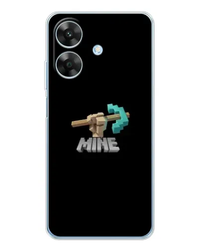 Чохол для Realme Note 70T з картинкою «Алмазне кайло»