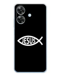 Чехол для Realme Note 70T с картинкой «Классический Jesus»