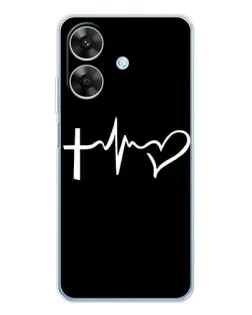 Чехол для Realme Note 70T с картинкой «Пульс веры»