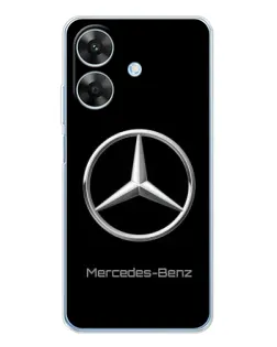Чохол для Realme Note 70T з картинкою «Mercedes Silver Logo»