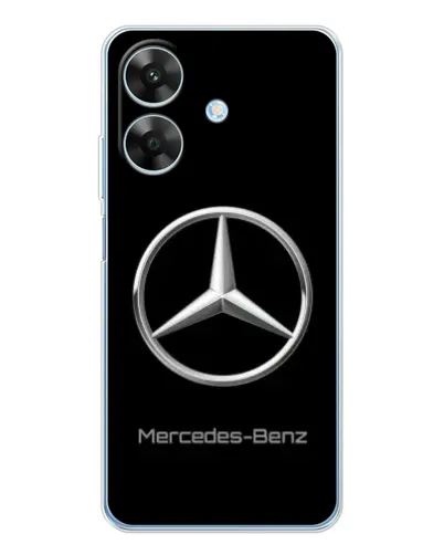 Чохол для Realme Note 70T з картинкою «Mercedes Silver Logo»
