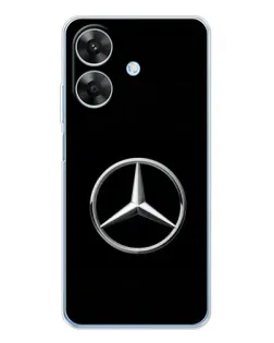 Чохол для Realme Note 70T з картинкою «Mercedes класичний лого»