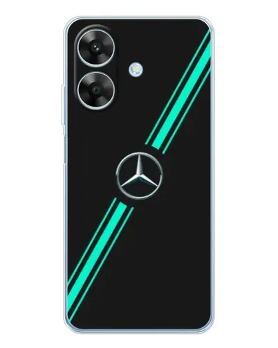 Чехол для Realme Note 70T с картинкой «Спортивные линии Mercedes» Чехол для Realme Note 70T с картинкой «Спортивные линии Mercedes»