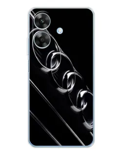 Чохол для Realme Note 70T з картинкою «Audi — абстрактні кільця»