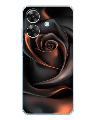 Чохол для Realme Note 70T з картинкою «Шовкова чорна троянда» Чохол для Realme Note 70T з картинкою «Шовкова чорна троянда»