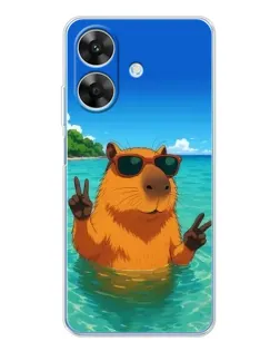 Чохол для Realme Note 70T з картинкою «Морська капібара» Чохол для Realme Note 70T з картинкою «Морська капібара»
