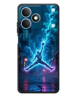 Чохол для Realme Note 80 з картинкою «Jordan Gold Jumpman»