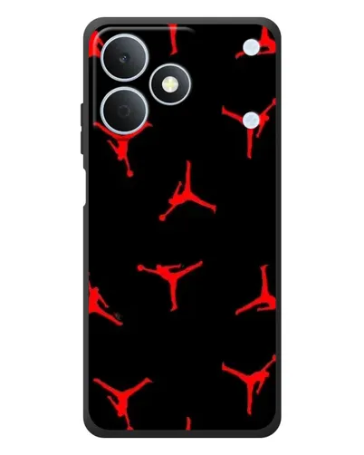 Чохол для Realme Note 80 з картинкою «Jordan Red Pattern» Чохол для Realme Note 80 з картинкою «Jordan Red Pattern»
