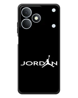 Чохол для Realme Note 80 з картинкою «Jordan White Logo»