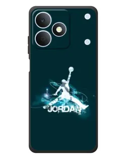 Чохол для Realme Note 80 з картинкою «Jordan Blue Fire»