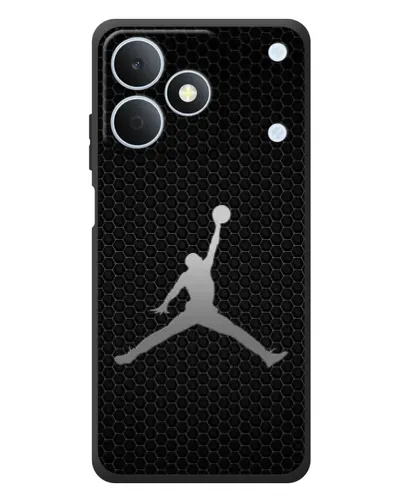 Чохол для Realme Note 80 з картинкою «Jordan Dark Carbon» Чохол для Realme Note 80 з картинкою «Jordan Dark Carbon»