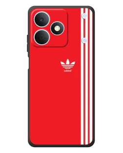Чохол для Realme Note 80 з картинкою «Червоний мінімалізм Adidas»
