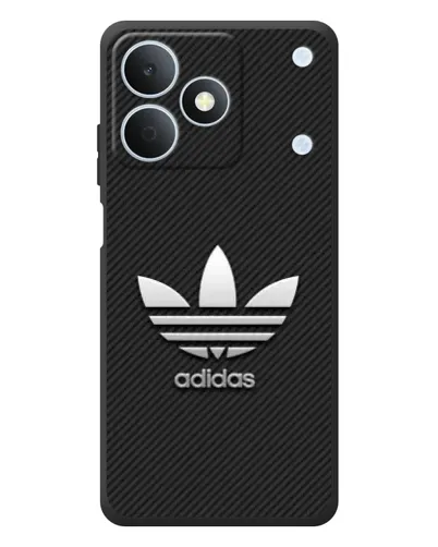 Чохол для Realme Note 80 з картинкою «Adidas Карбонова текстура» Чохол для Realme Note 80 з картинкою «Adidas Карбонова текстура»