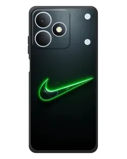 Чохол для Realme Note 80 з картинкою «Неоновий контур Nike»
