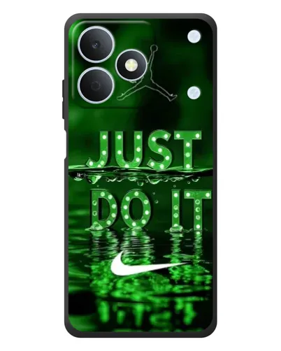Чохол для Realme Note 80 з картинкою «Зелений неоновий Nike»