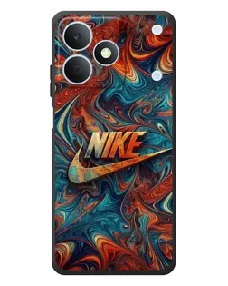Чохол для Realme Note 80 з картинкою «Nike в абстракції»
