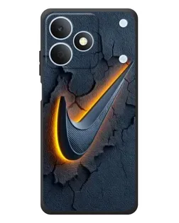 Чохол для Realme Note 80 з картинкою «Об'ємний логотип Найк»