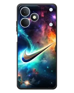 Чохол для Realme Note 80 з картинкою «Космічний Nike Swoosh»