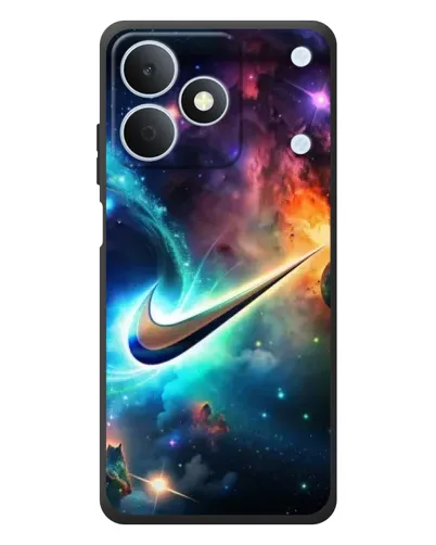 Чохол для Realme Note 80 з картинкою «Космічний Nike Swoosh»