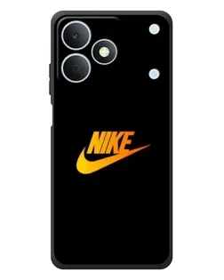 Чохол для Realme Note 80 з картинкою «Золотий логотип Nike»