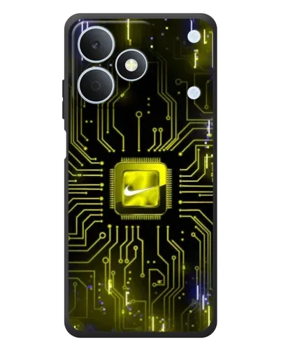 Чохол для Realme Note 80 з картинкою «Nike — золота іскра»