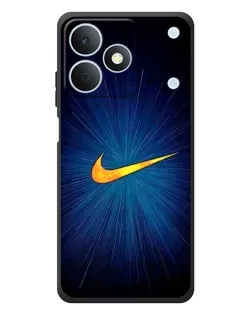 Чехол для Realme Note 80 с картинкой «Синий пульс Nike»