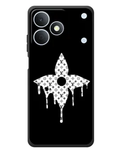 Чохол для Realme Note 80 з картинкою «Квіткова монограма»