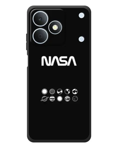 Чохол для Realme Note 80 з картинкою «NASA — технічний принт»