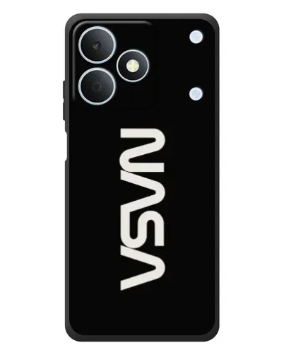 Чохол для Realme Note 80 з картинкою «NASA — вертикальний логотип»