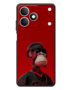 Чохол для Realme Note 80 з картинкою «Bored Ape в червоному»